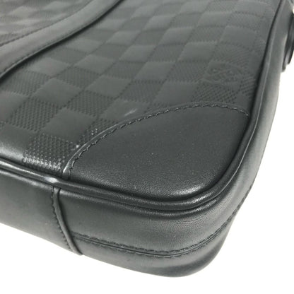 Louis Vuitton Business Bag Porto Documan Voyage Pdv Damier Infini Leather Black — view 6