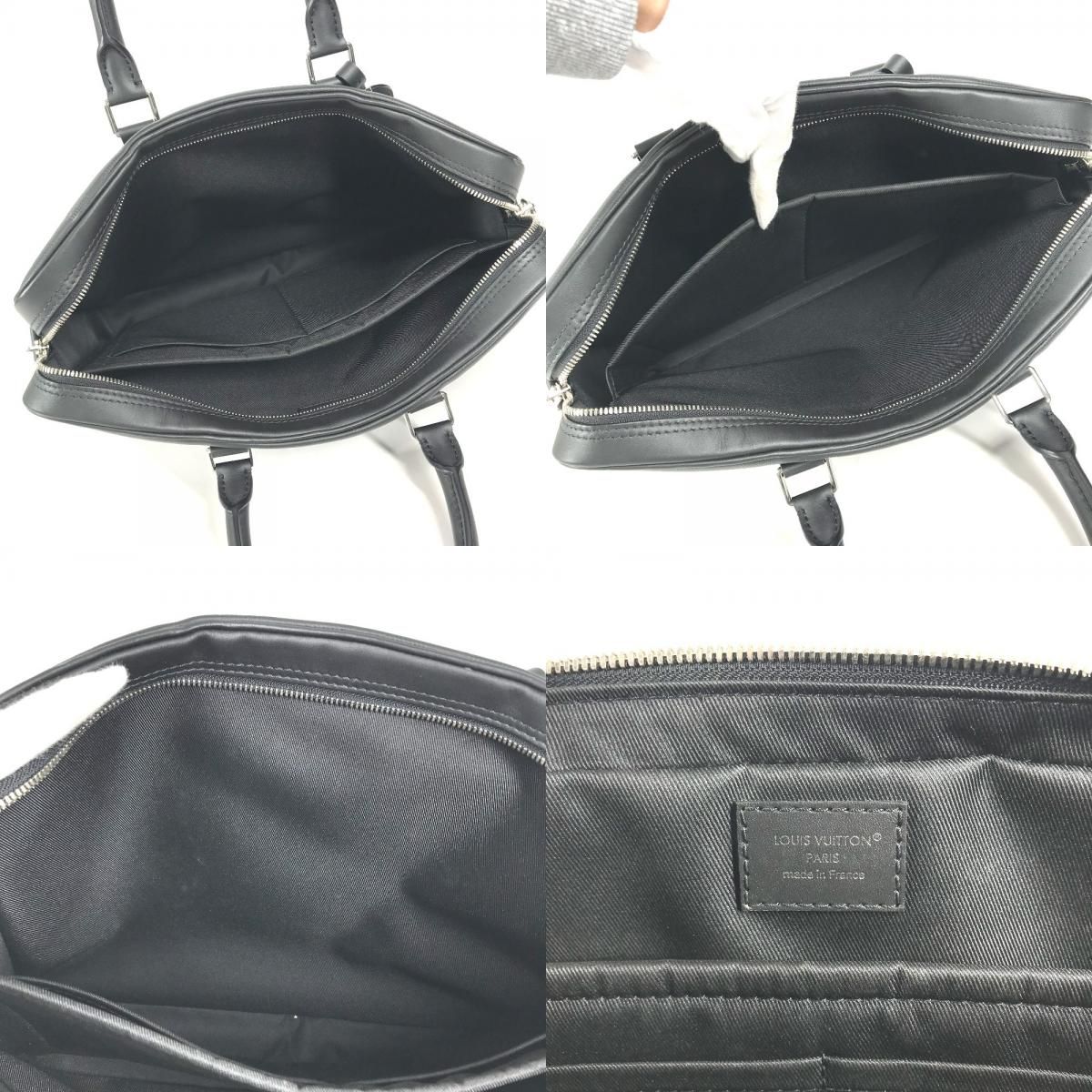 Louis Vuitton Business Bag Porto Documan Voyage Pdv Damier Infini Leather Black — view 8