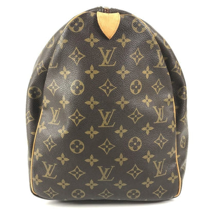 Louis Vuitton Boston Bag Keepall 50 Monogram Canvas Brown — view 3