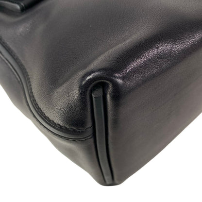 Hermes Handbag Sac 24 Van Cattle Mini 21 Black Silver — view 6