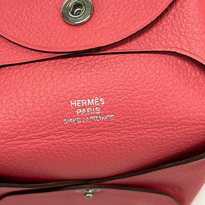 Hermes Coin Case Bastia Rose Azalea — view 4