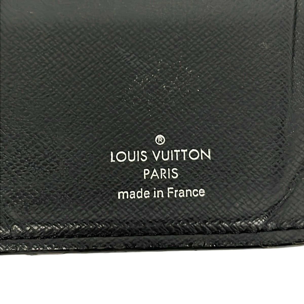 Louis Vuitton Wallet Taiga Portefeuille Brazza Ardoise Leather — view 5