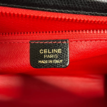 Celine Handbag Black Leather — view 8