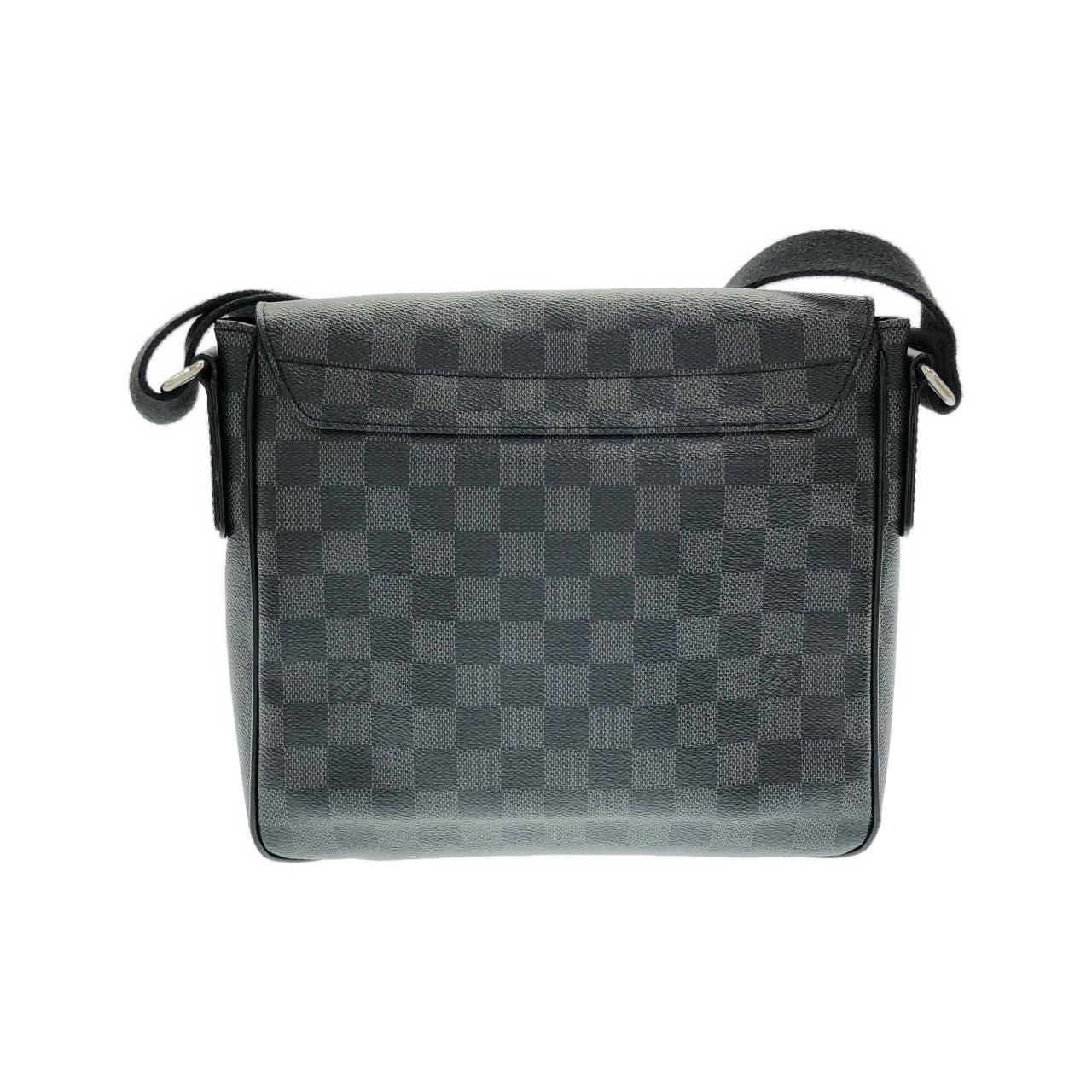 Louis Vuitton Damier Graphite District PM Shoulder — view 2