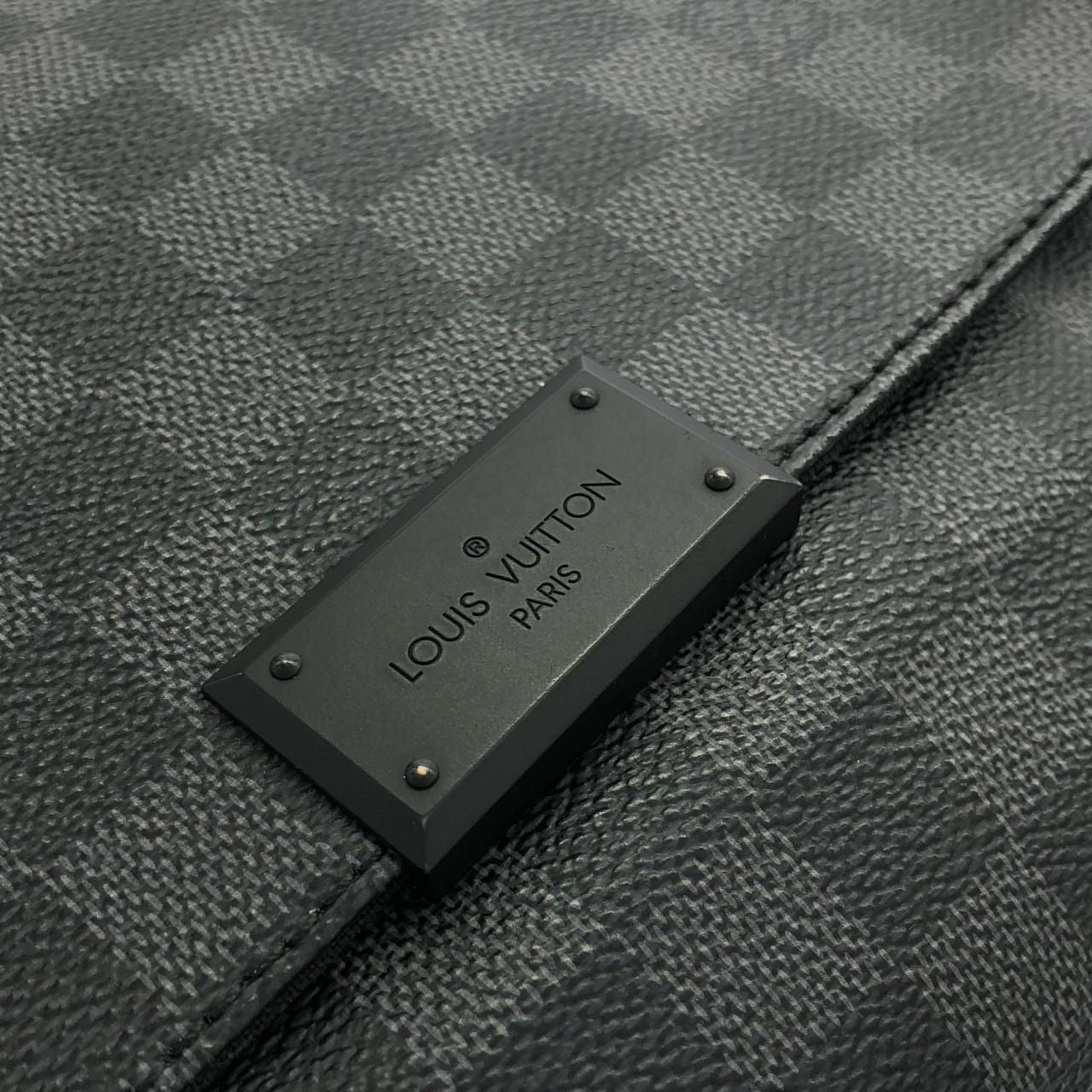Louis Vuitton Damier Graphite District PM Shoulder — view 4