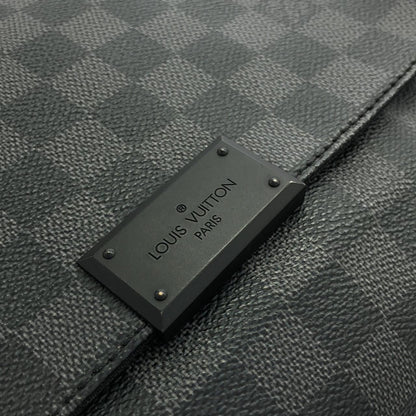 Louis Vuitton Damier Graphite District PM Shoulder — view 4