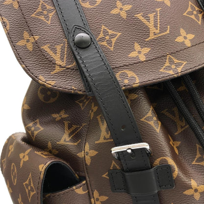 Louis Vuitton Monogram Macassar Christopher MM Backpack — view 5