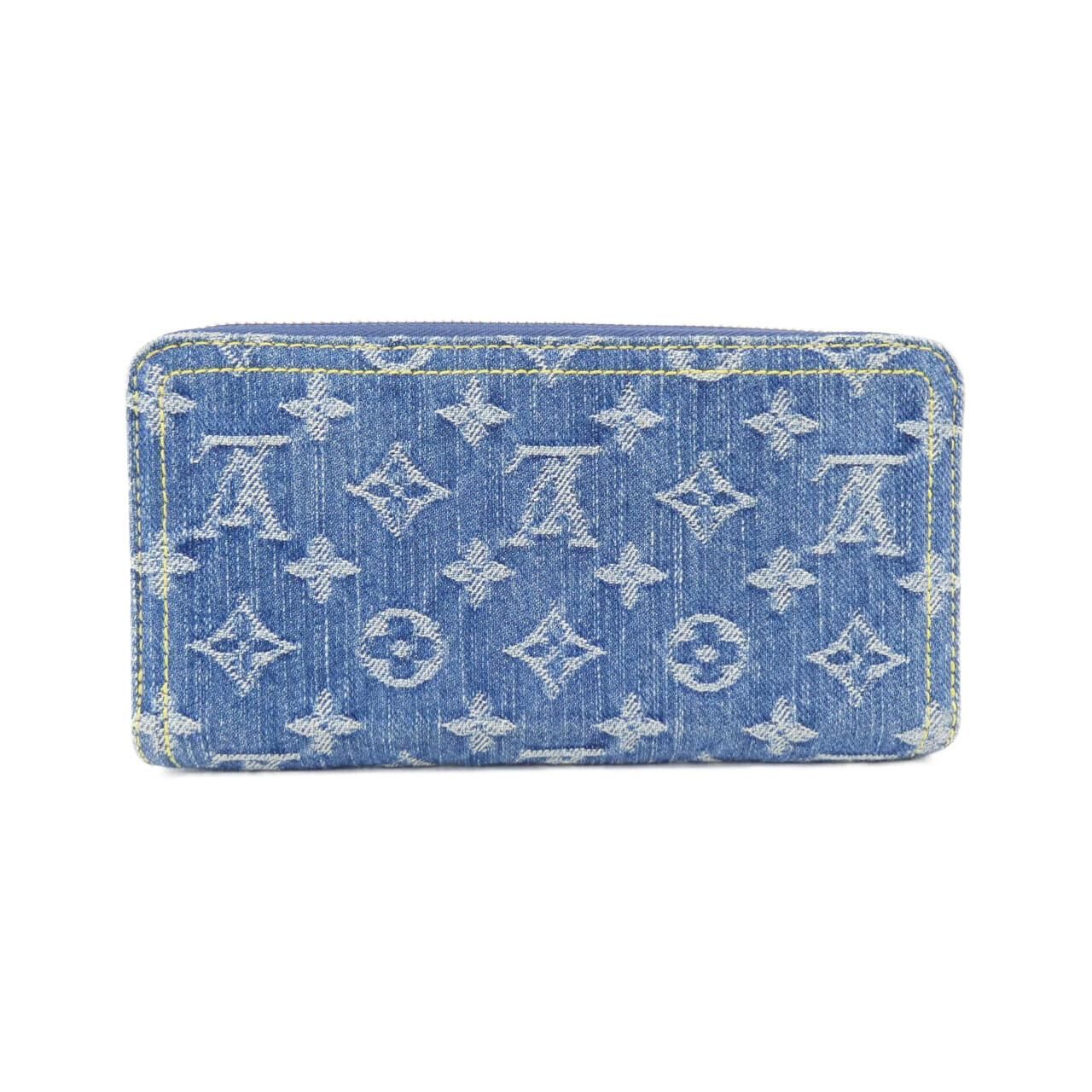 Louis Vuitton Monogram Cherry Denim Zippy Wallet — view 2