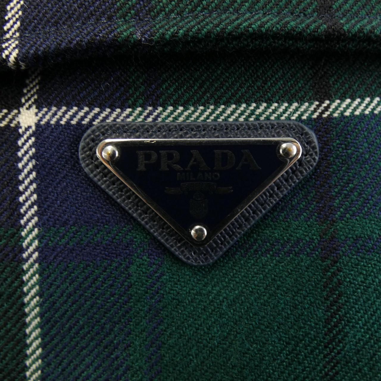 Prada Triangle Logo Jacket — view 7