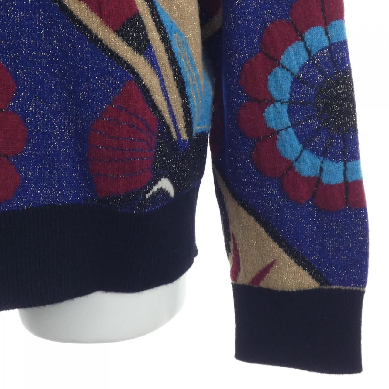 Chanel Knit Sweater Blue — view 7