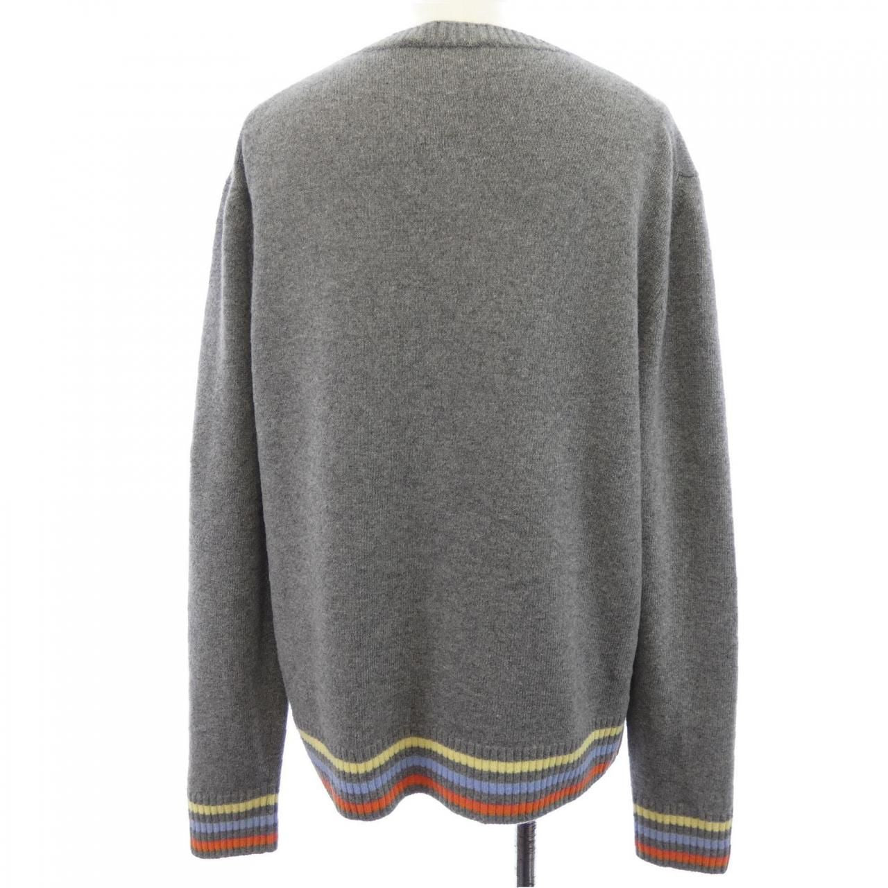 Dior Knit Sweater Gray — view 2