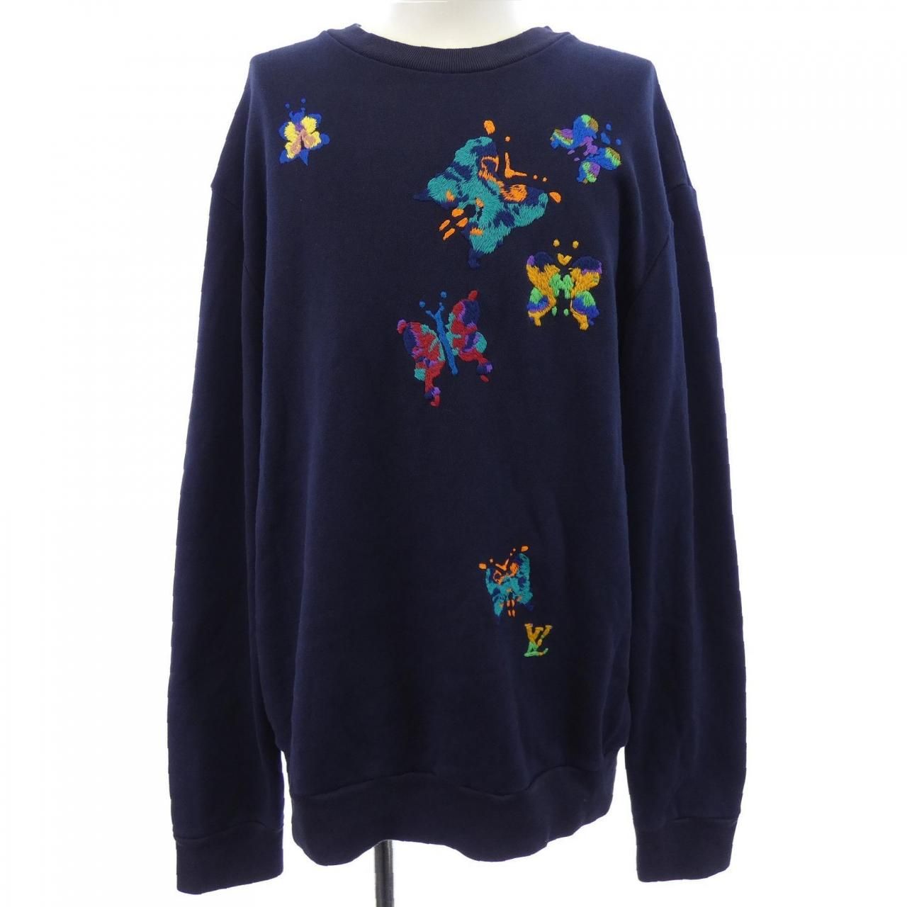 Louis Vuitton LV Butterfly Crew Neck Sweatshirt Shirt Hoy 13 Wihn