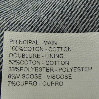 Louis Vuitton Denim Flounce Biker Jacket — view 3