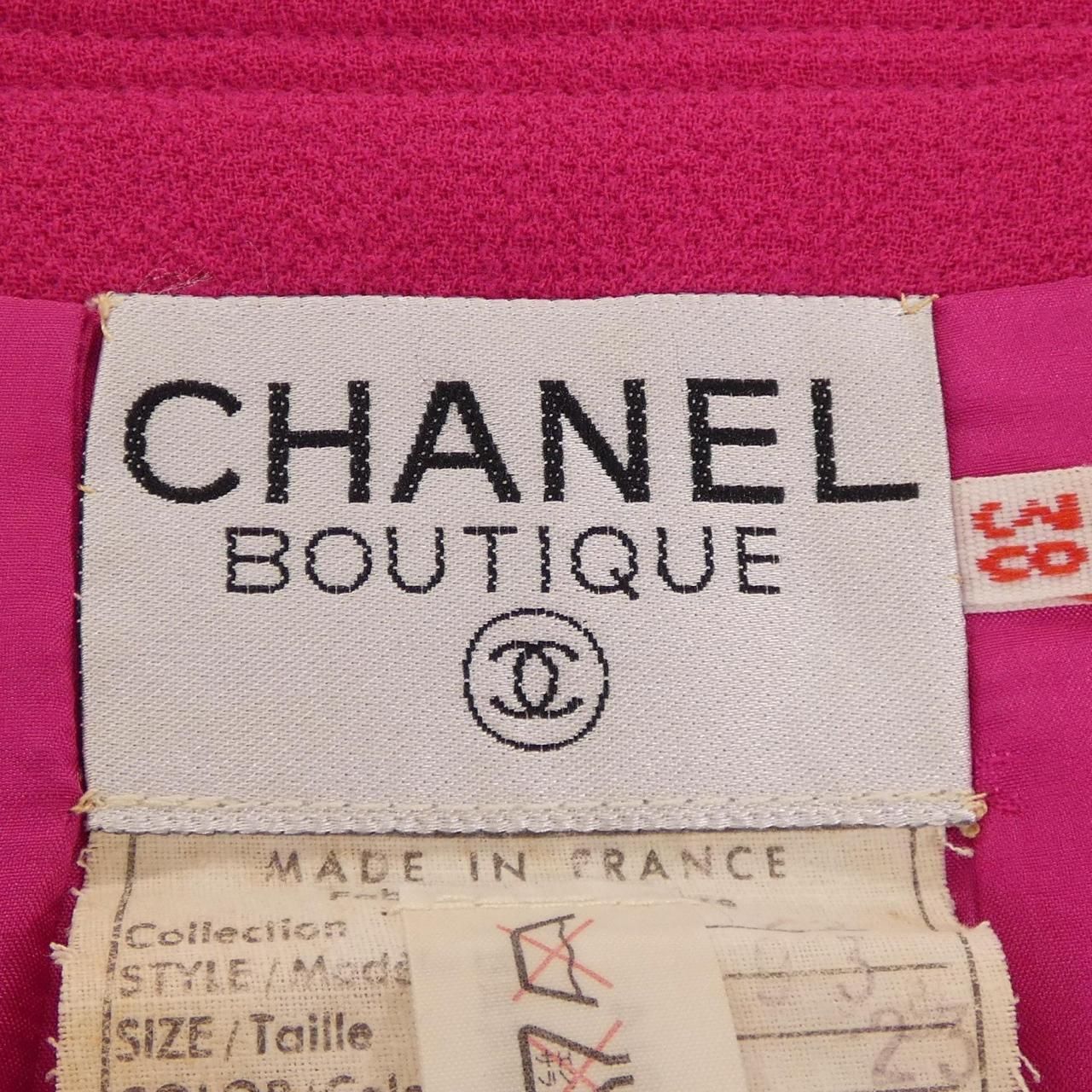 Chanel Collarless Jacket Pink — view 4