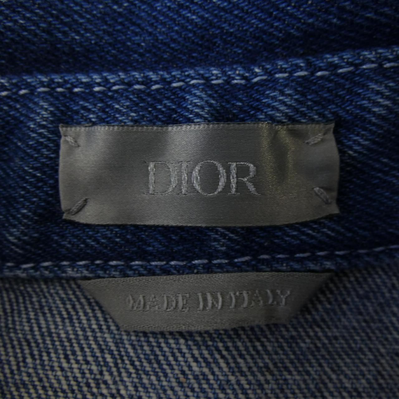 Dior Charm Overshirt Denim Jacket — view 4