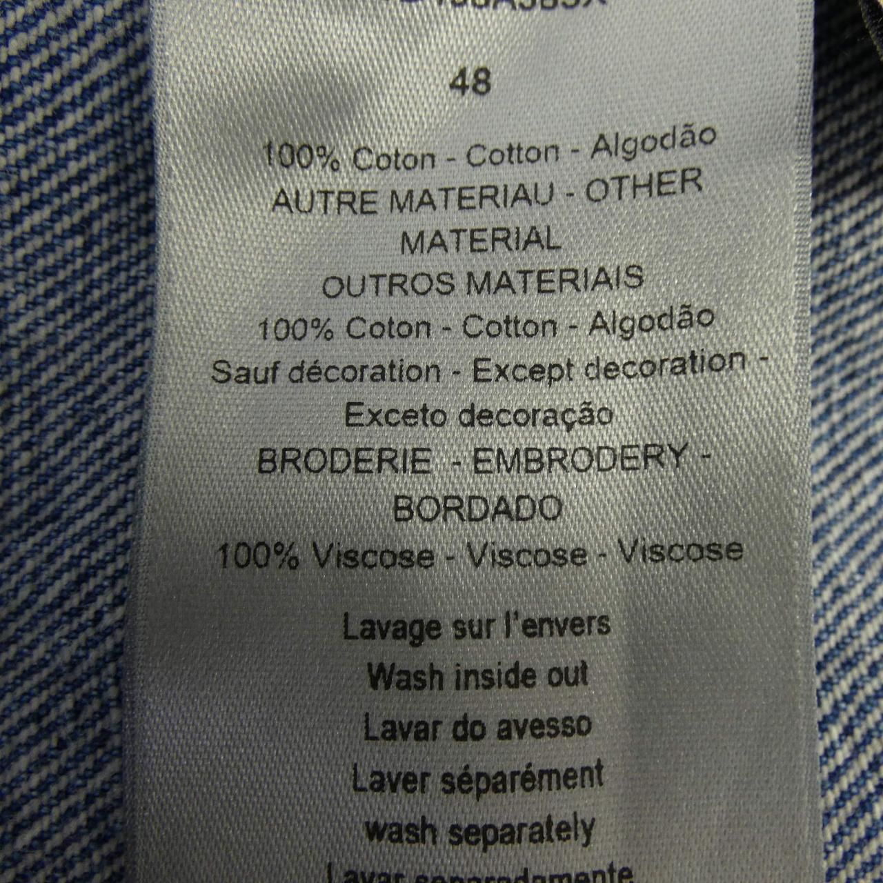 Dior Charm Overshirt Denim Jacket — view 3