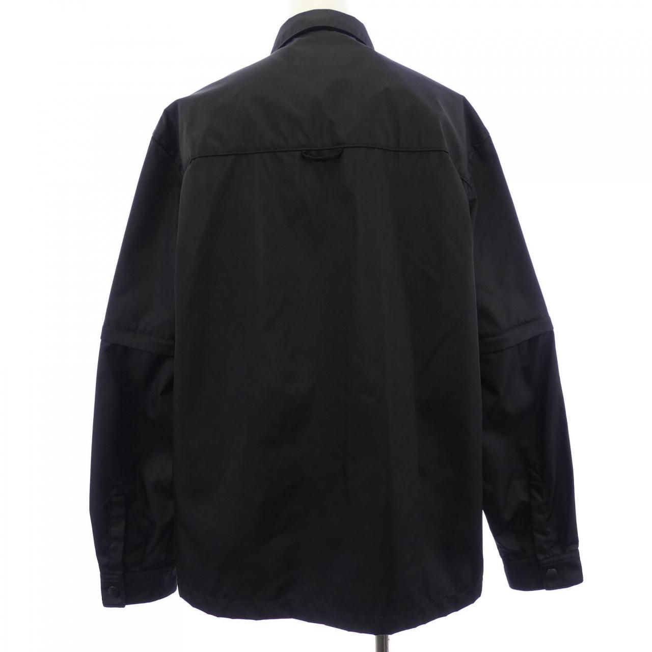 Prada 2-Way Triangle Logo Shirt — view 2