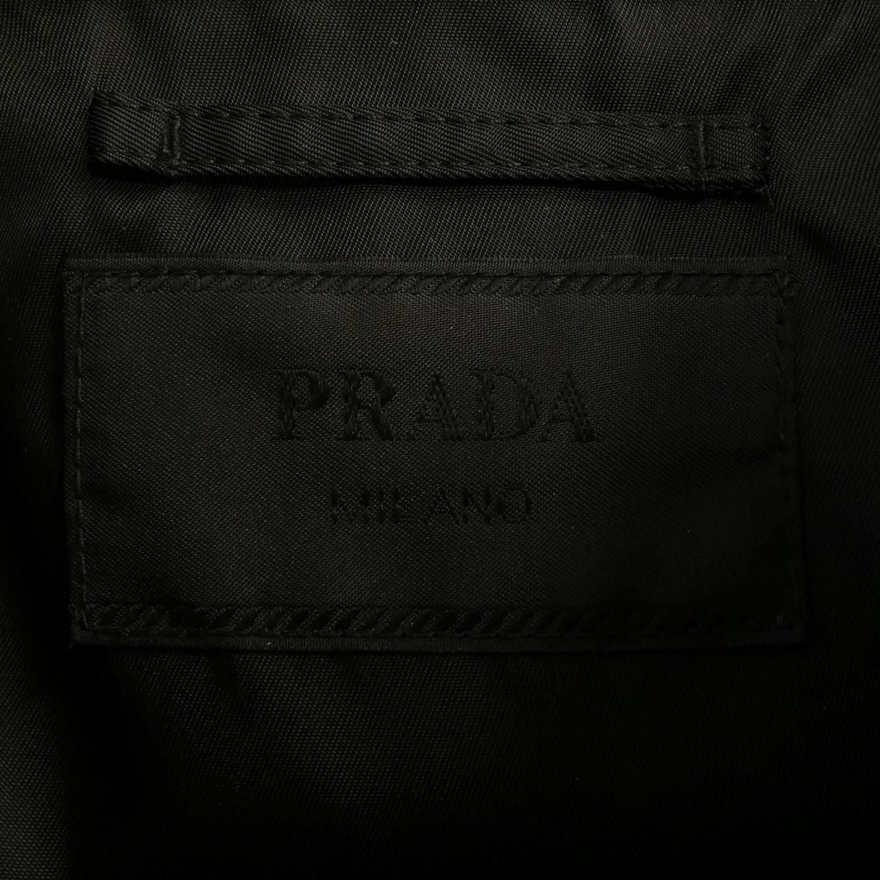 Prada 2-Way Triangle Logo Shirt — view 4