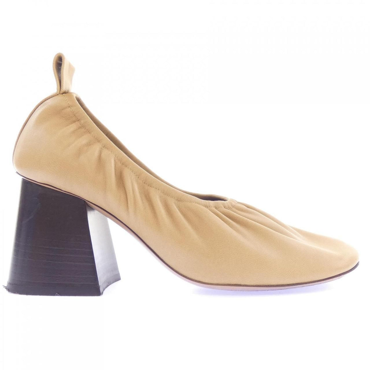 Celine Pumps Heel Beige
