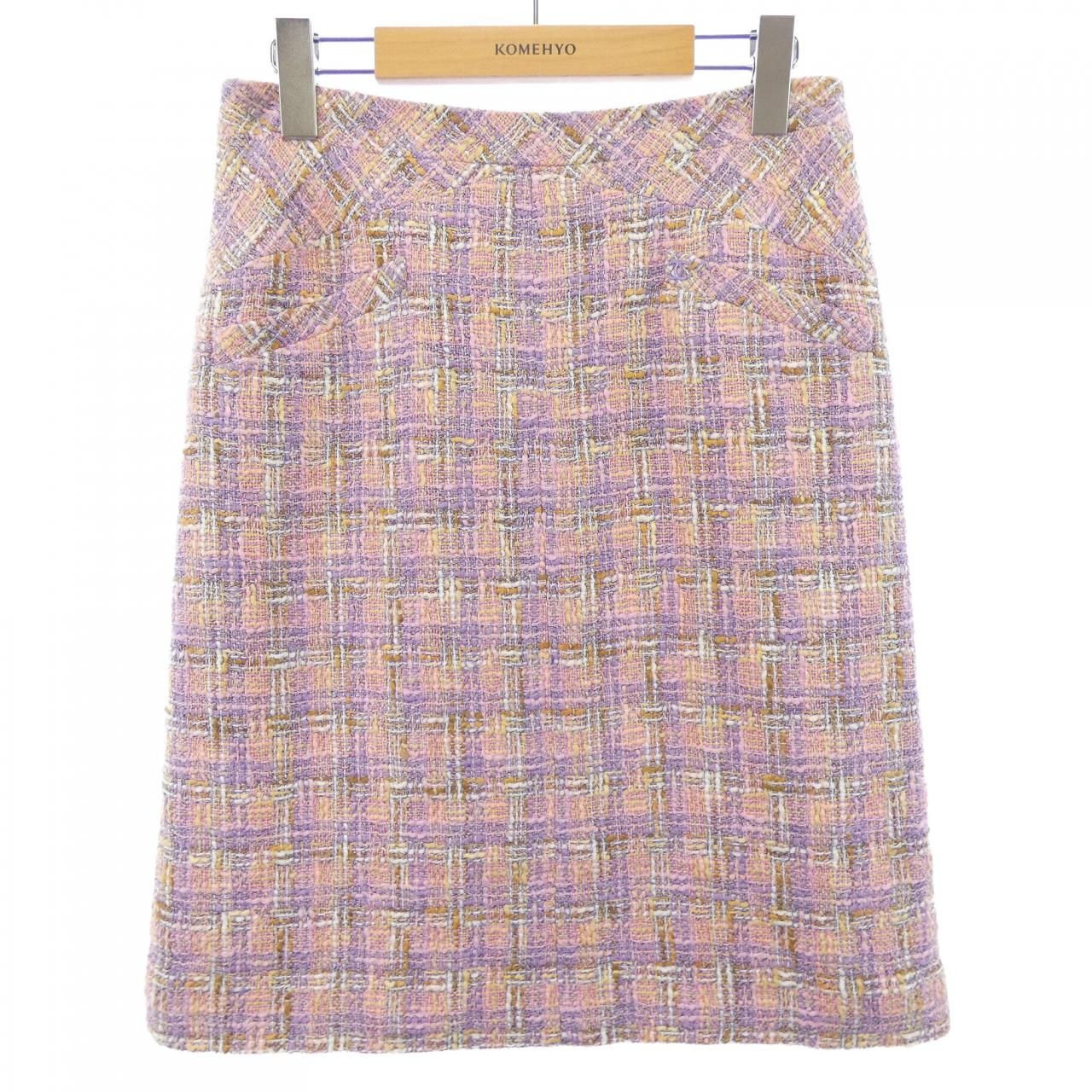 Chanel Vintage Skirt Pink