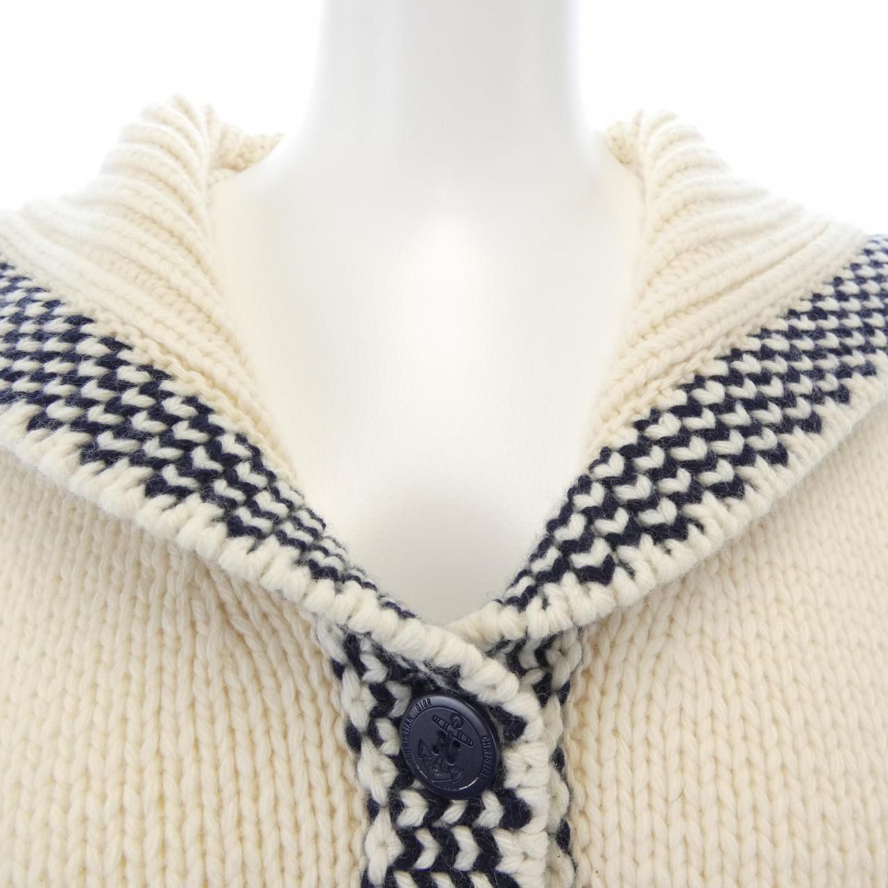 Dior Mariniere Cardigan White — view 5