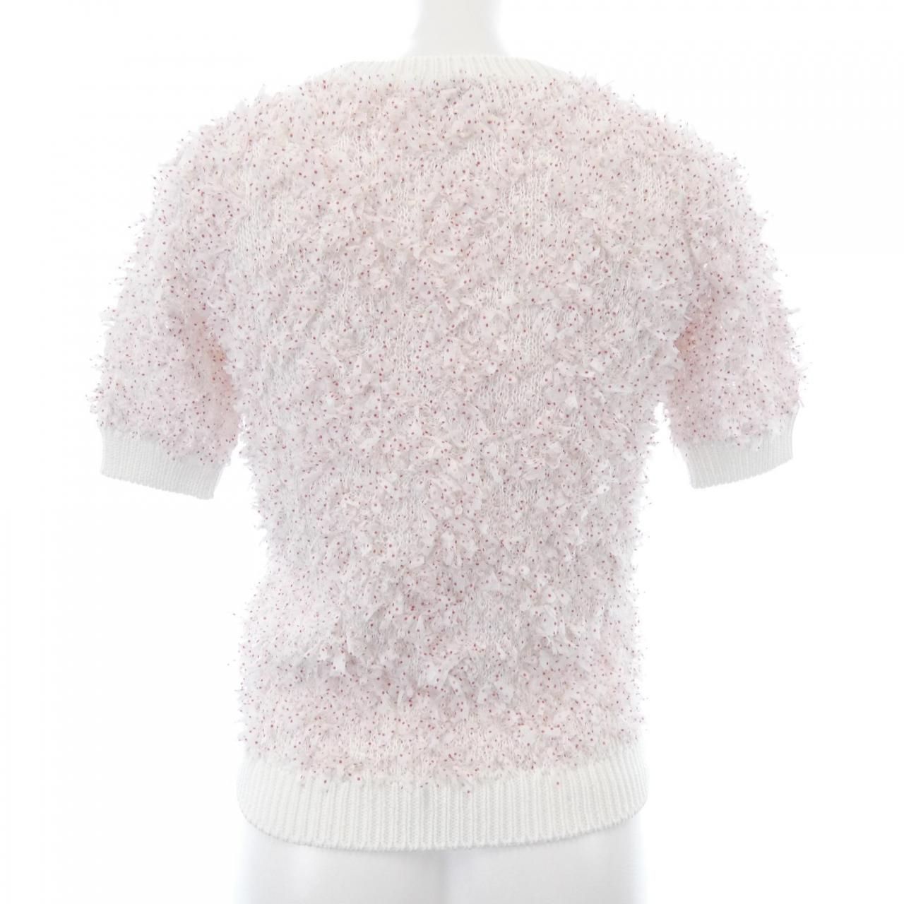Chanel Knit Sweater White — view 2