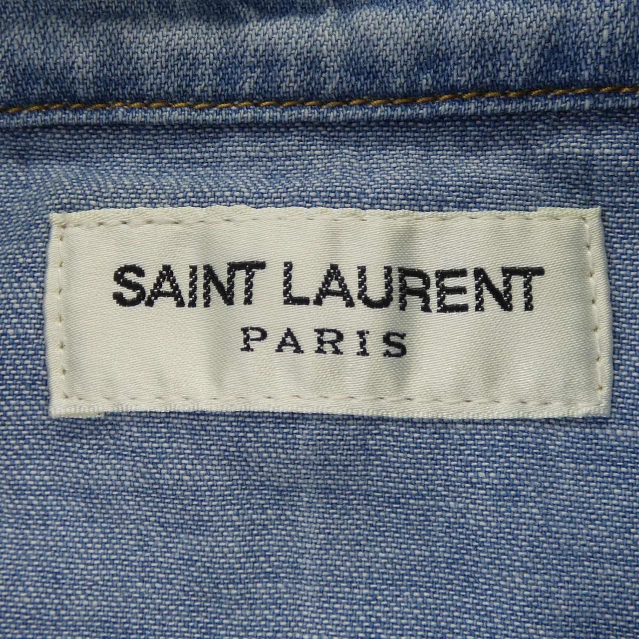 Saint Laurent S-shirt Blue — view 4