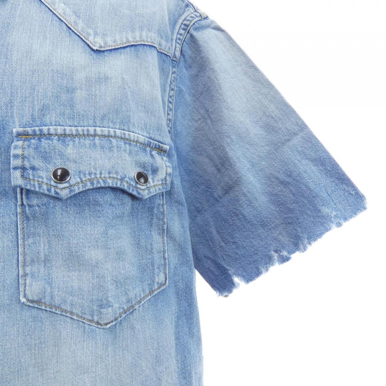Saint Laurent S-shirt Blue — view 6