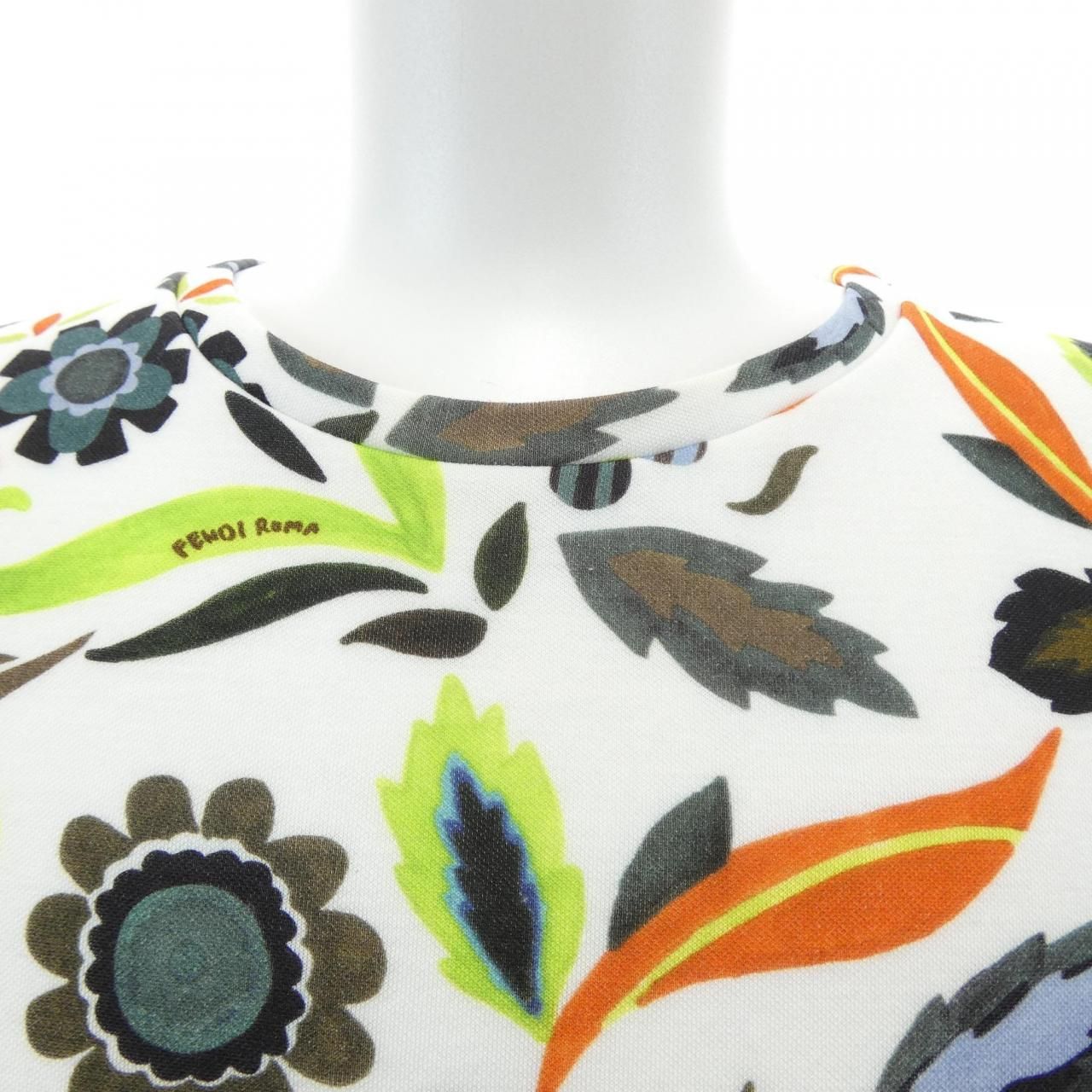 Fendi Okq T-Shirt White — view 5
