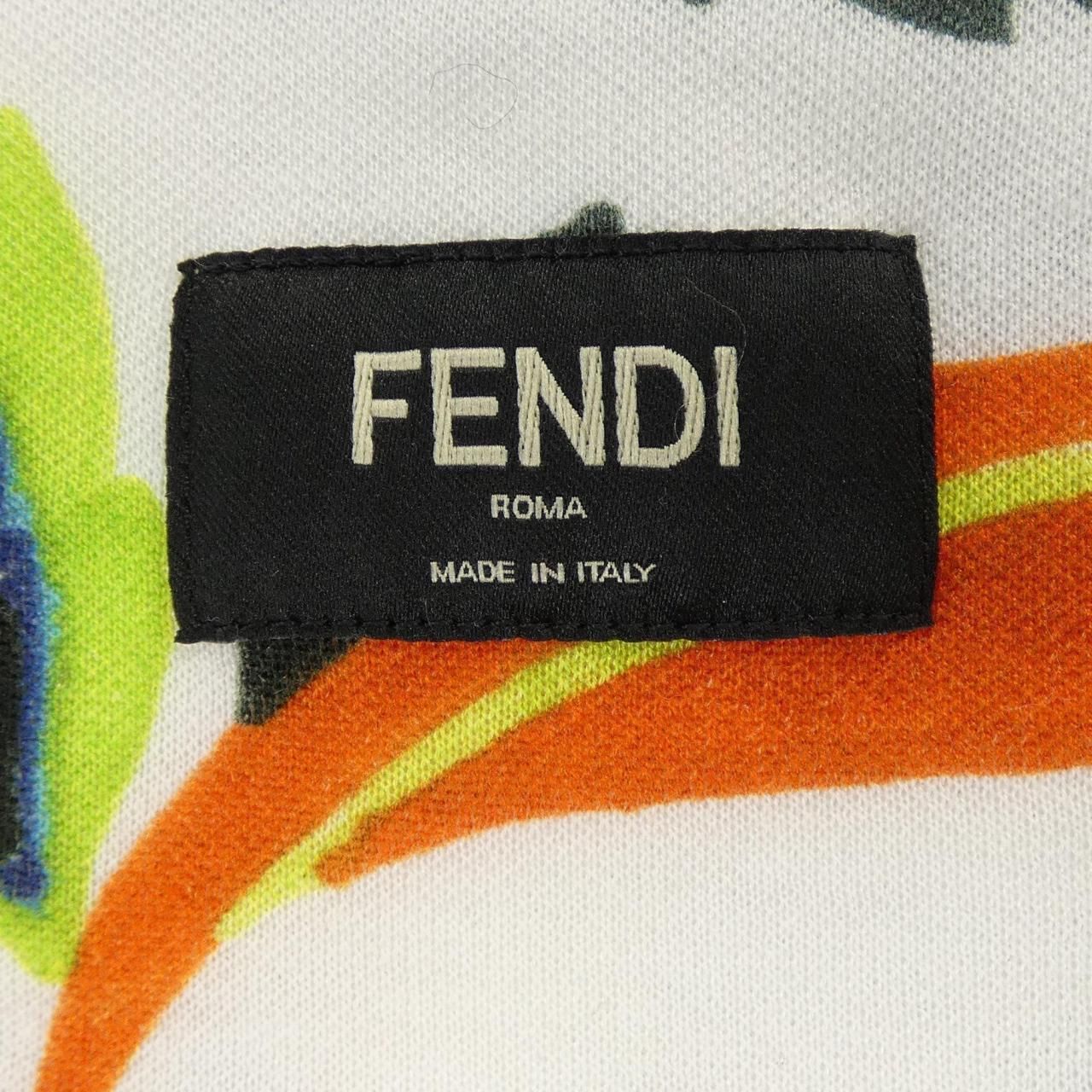 Fendi Okq T-Shirt White — view 4