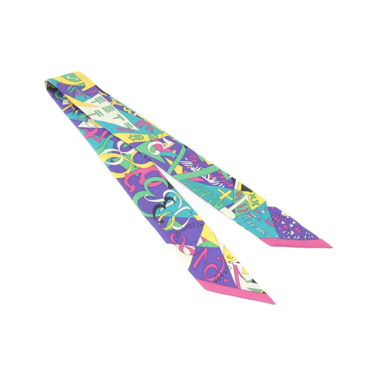 Hermes le Nombre D'or Twilly S Scarf