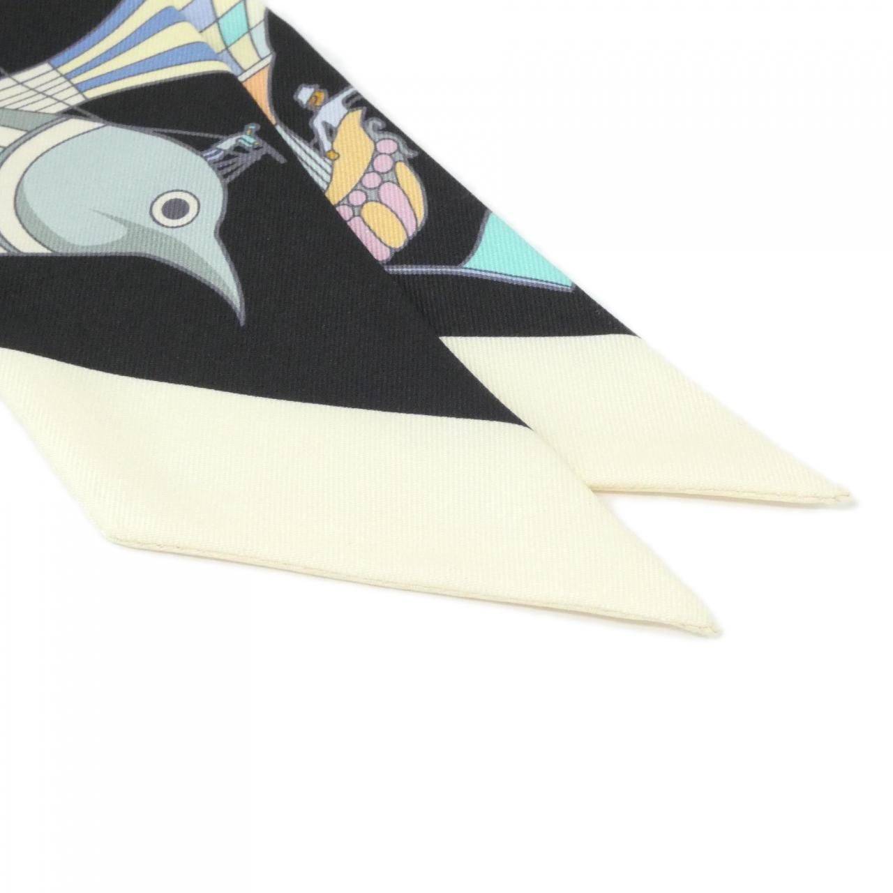 Hermes les Folies du Ciel Twilly S Scarf — view 2
