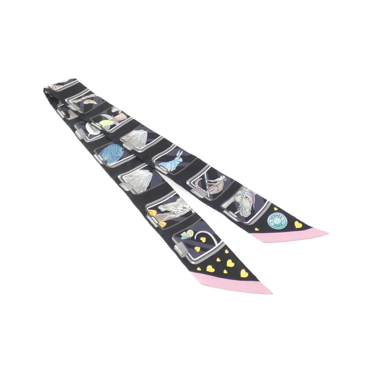 Hermes Story Twilly Scarf