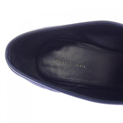 Celine Pumps Heel Navy — view 6
