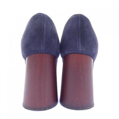 Celine Pumps Heel Navy — view 5