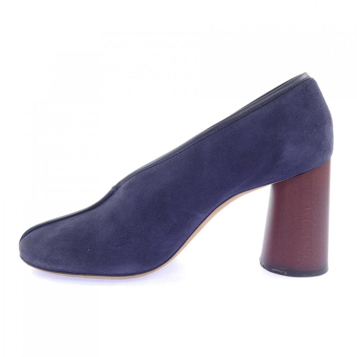 Celine Pumps Heel Navy — view 2