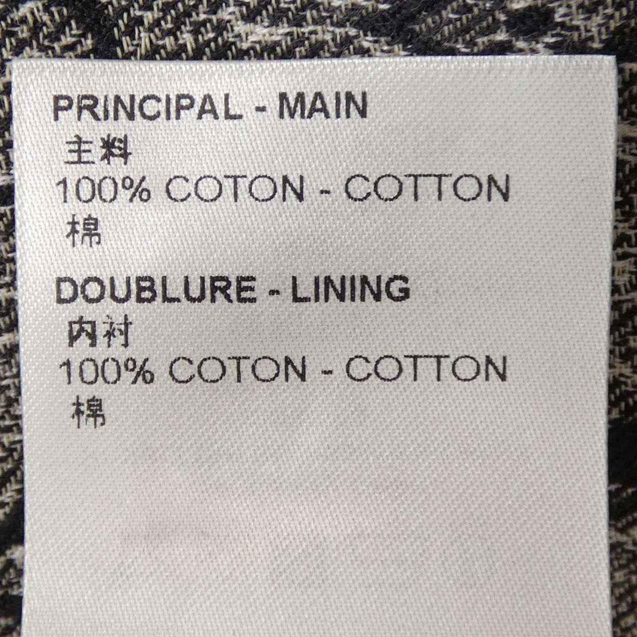 Louis Vuitton Monogram Denim Button Tab Skirt — view 3