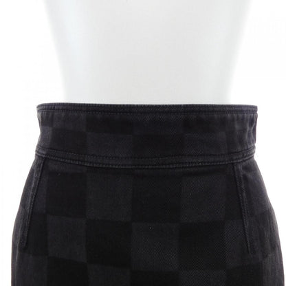 Louis Vuitton Damier Graphite Denim Skirt — view 5