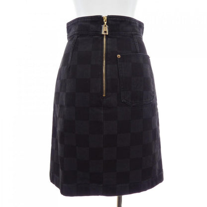Louis Vuitton Damier Graphite Denim Skirt — view 2