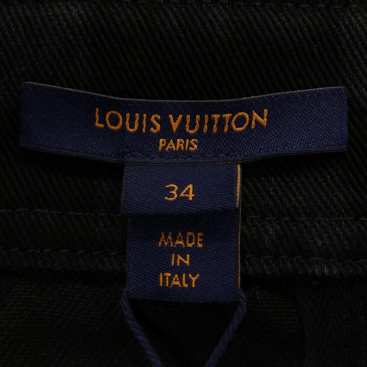 Louis Vuitton Damier Graphite Denim Skirt — view 4