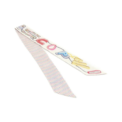 Hermes Chevaloscope Neon Twilly Pointe S Scarf