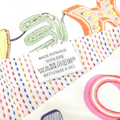 Hermes Chevaloscope Neon Twilly Pointe S Scarf — view 3