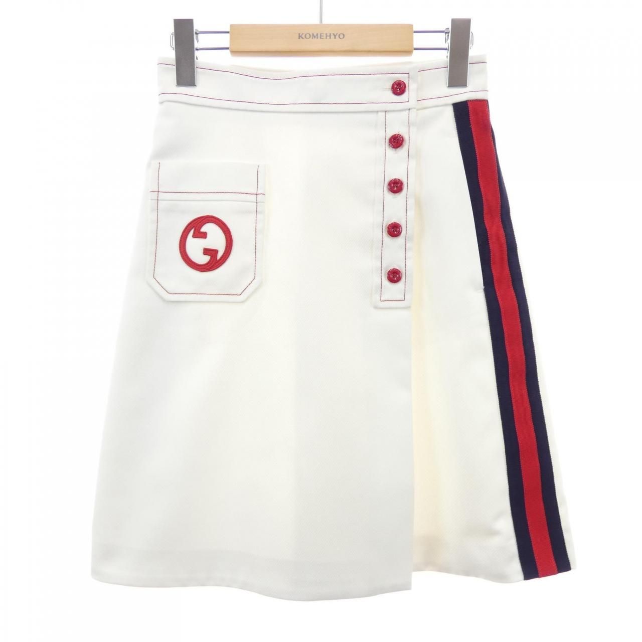 Gucci Zanti Skirt White
