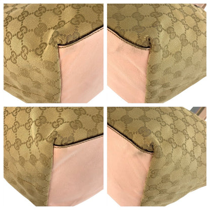 Gucci Sherry Line Beige Pink Gold GG Canvas Tote Shoulder — view 4