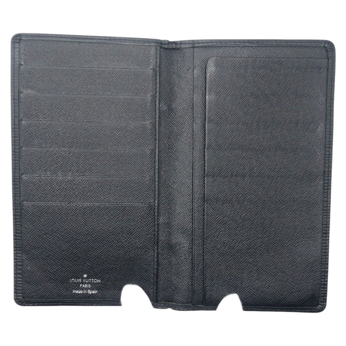 Louis Vuitton Epi Card Holder Cles Black Leather — view 4