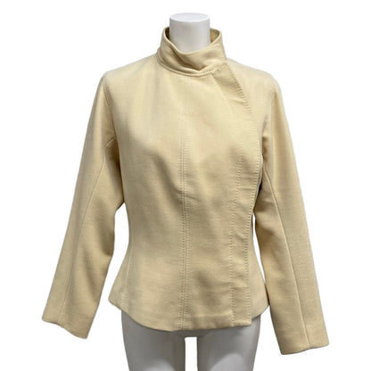 Hermes Jacket Ivory Angora
