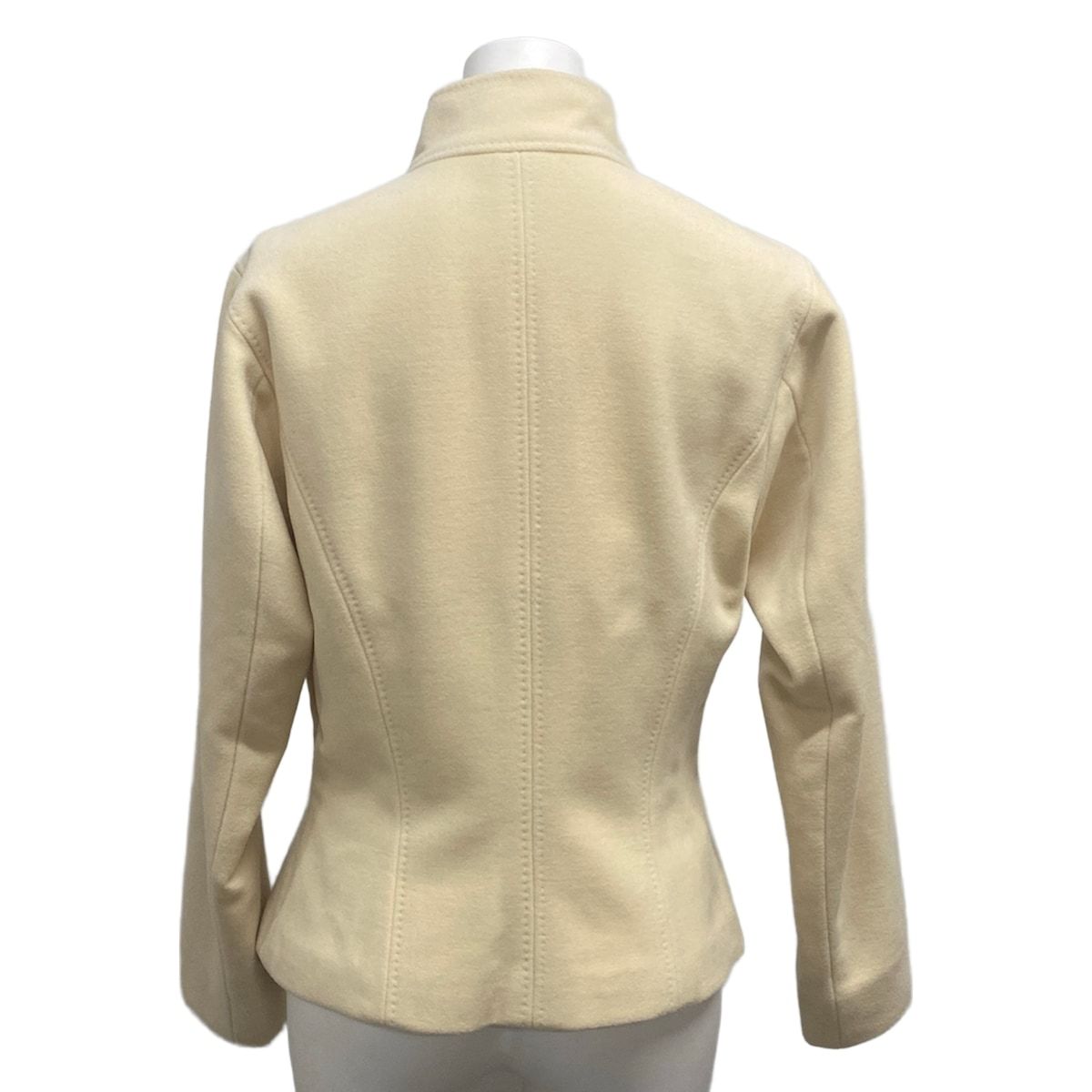 Hermes Jacket Ivory Angora — view 2