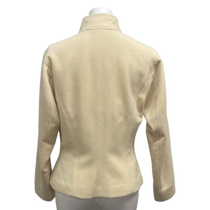 Hermes Jacket Ivory Angora — view 2