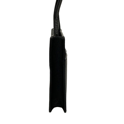Prada Shoulder Bag Black Leather — view 2