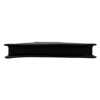 Prada Shoulder Bag Black Leather — view 5